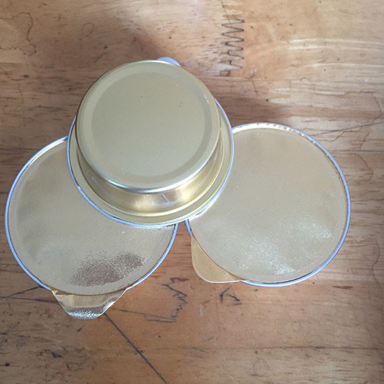 果酱食品包装铝箔杯